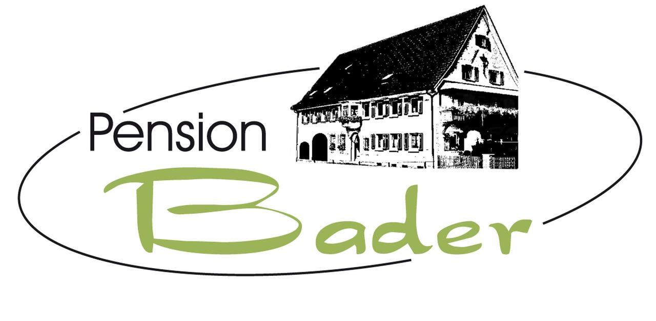 Pension Bader Лёффинген Экстерьер фото